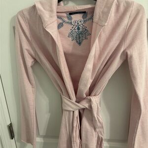 Lucky Brand Women’s Light Pink Cotton Wrap-XS